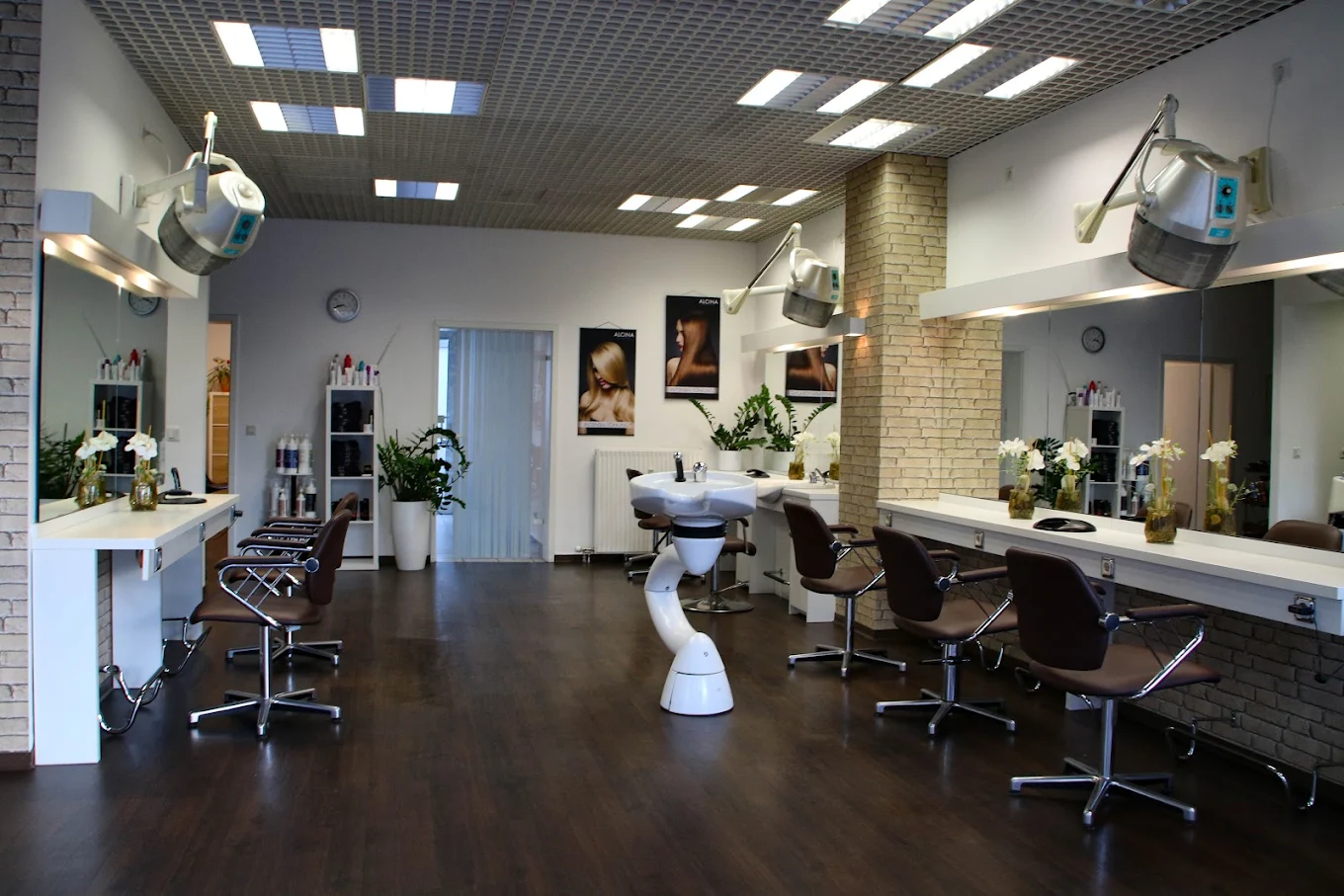 Salon Innenansicht Das HAAR TEAM Bensheim